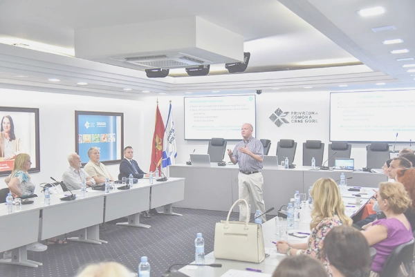 Zoran Soukup predavač na radionici o produktivnosti Gospodarske komore Crne Gore
